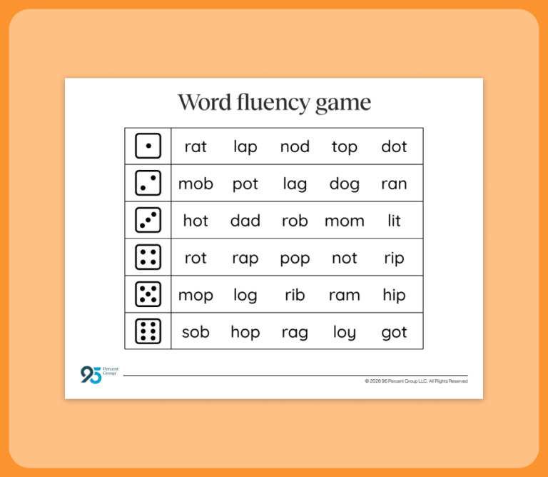 Word Fluency Game